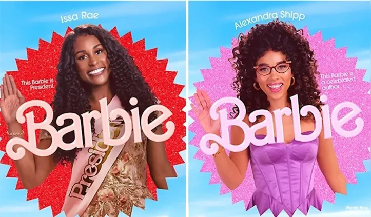 Issae Rae interpreta Barbie Presidenta e Alexandra Shipp a Barbie Escritora