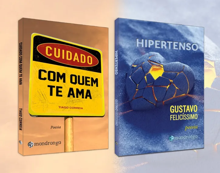 Livros de Tiago Correia  e Gustavo Felicíssimo