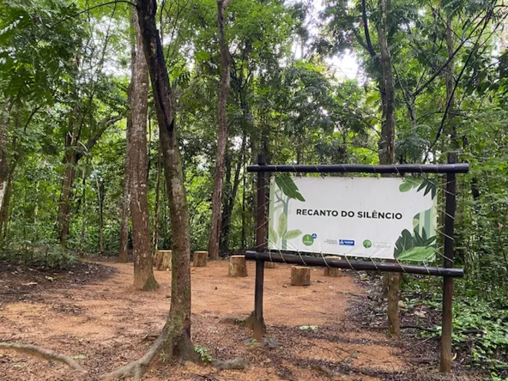 No Recanto do Silêncio você só ouve o canto dos pássaros