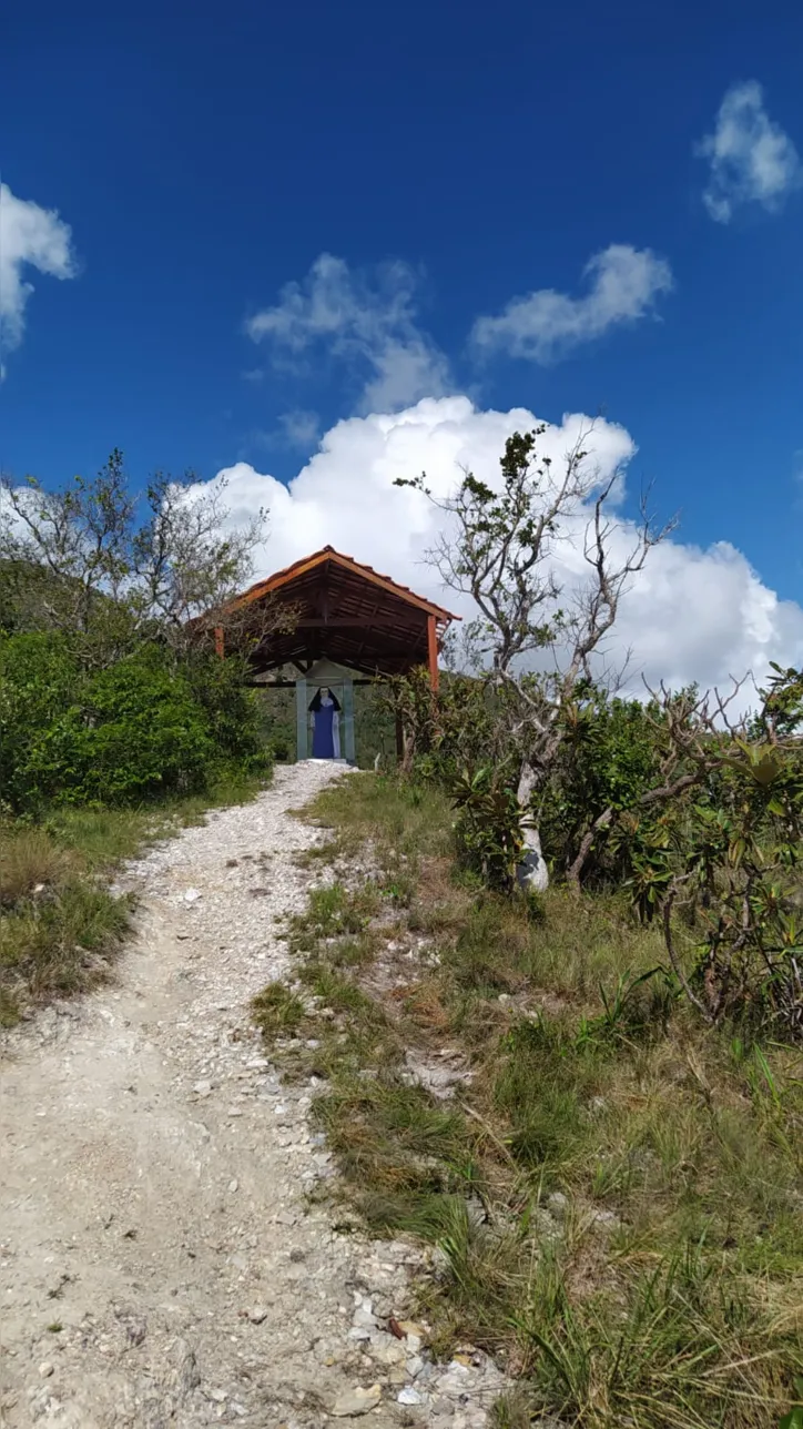 A Caminhada termina na Ermida de Santa Dulce dos Pobres