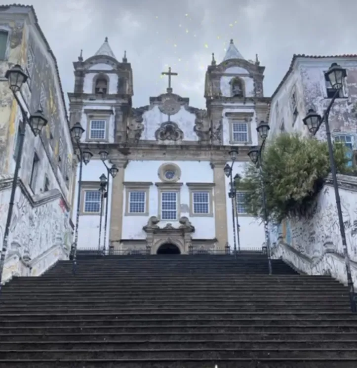 A Igreja do Passo, na Ladeira do Carmo, será um dos roteiros da caminhada