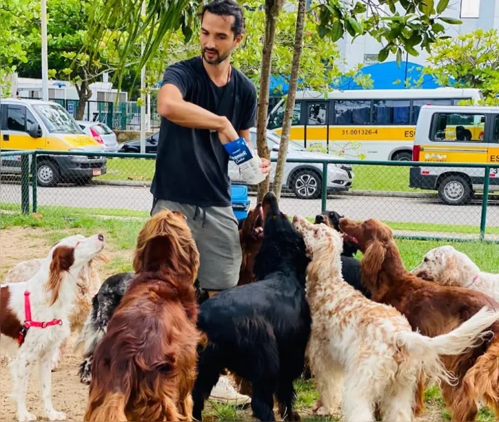 Cães foram decisivos na denúncia de desaparecimento do ator