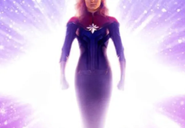 Carol Danvers/Capitã Marvel, interpretada por Brie Larson