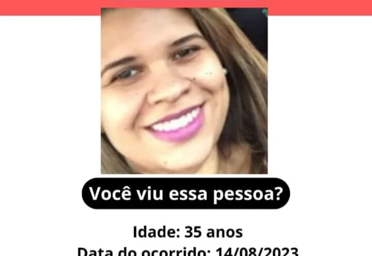 Imagem ilustrativa da imagem Dentista desaparece ao sair da casa da mãe em São Sebastião do Passé