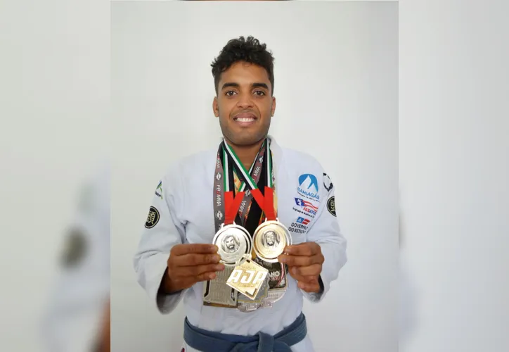 Igor Nogueira, de 28, é bicampeão mundial de jiu-jitsu