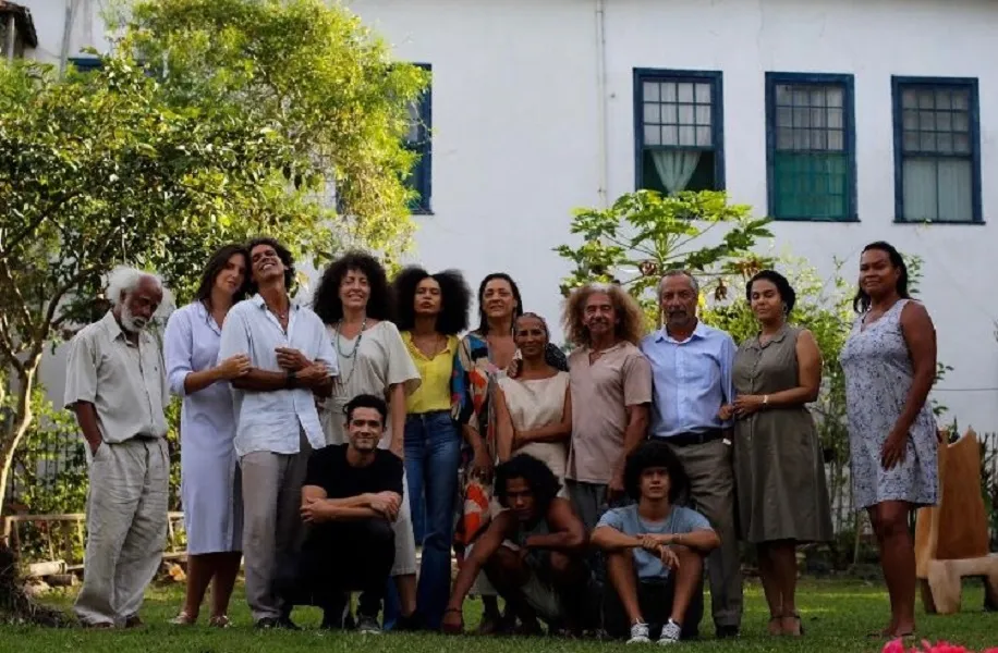 Equipe do filme “A Matriarca”, do cineasta baiano Lula Oliveira