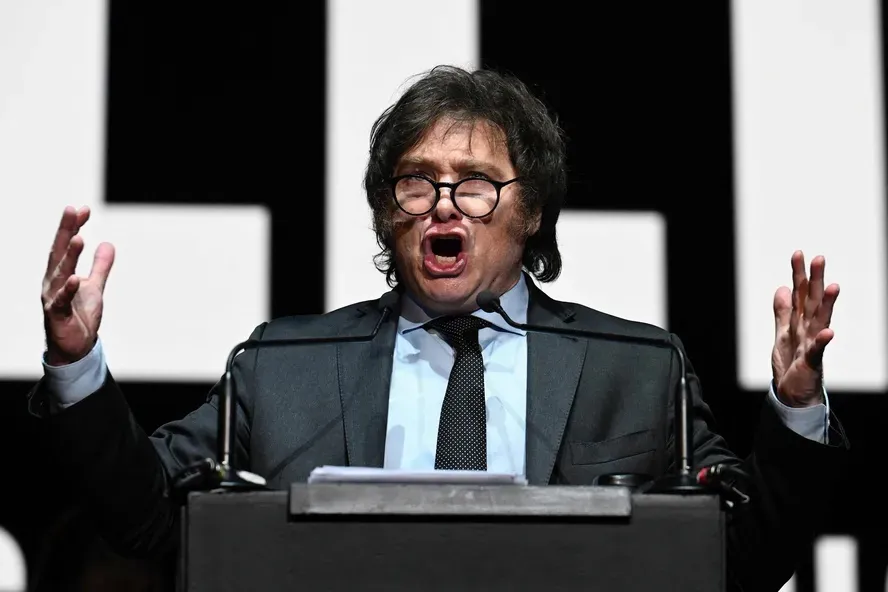 Milei, candidato à presidência da Argentina