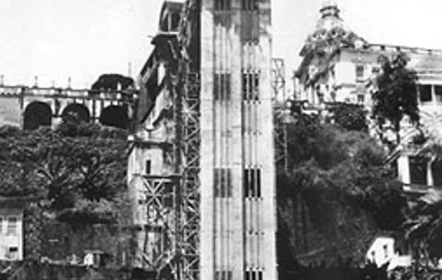 O Elevador Lacerda foi o primeiro elevador público do Brasil