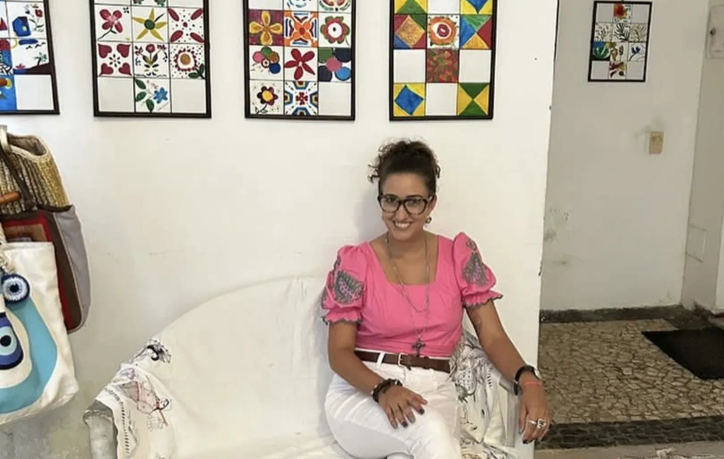A advogada e artista plástica, Nathalia Baraúna é responsável pelo projeto