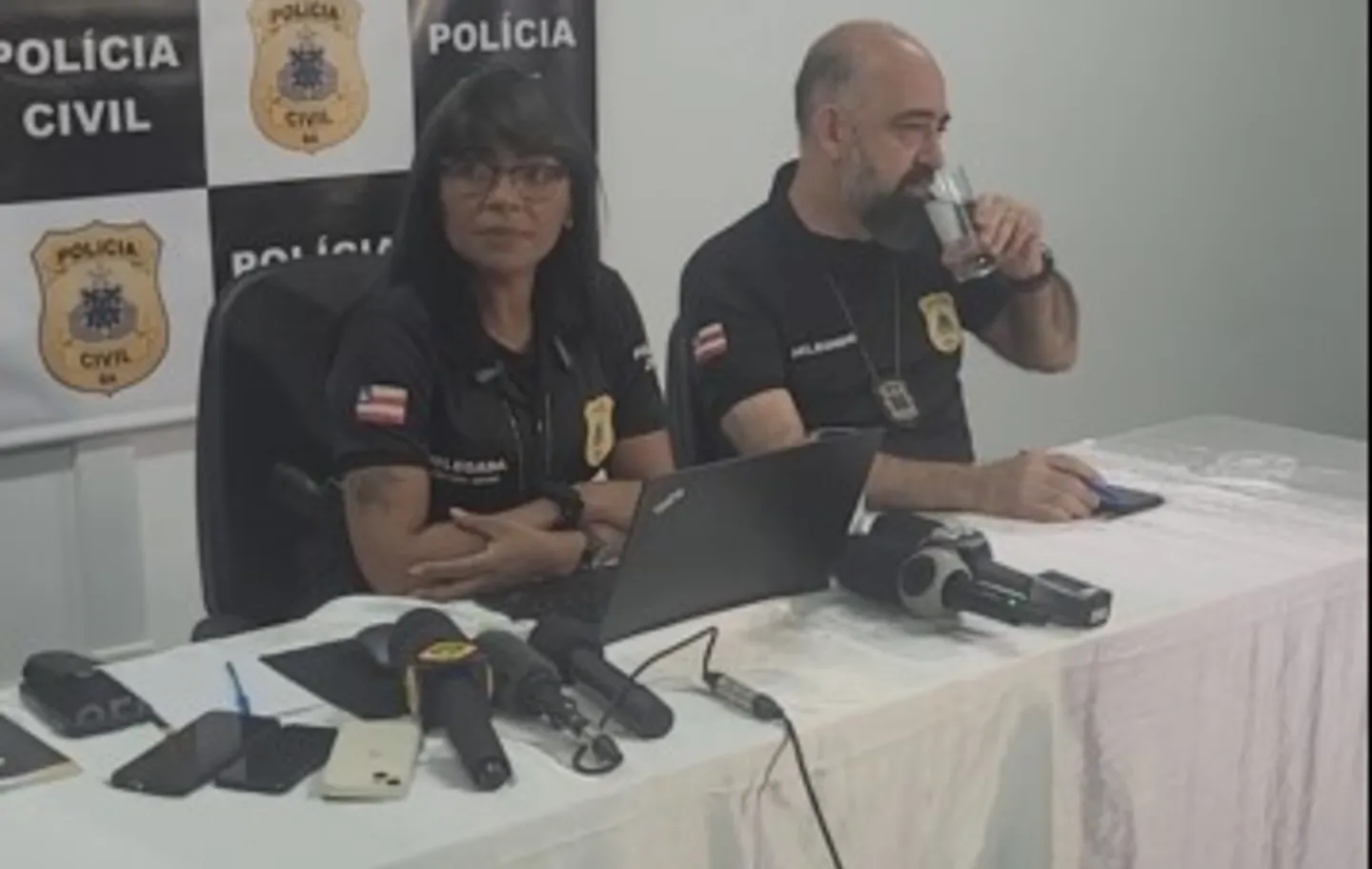 A diretora do Departamento de Polícia Metropolitana (Depom), Christhiane Inocência Coelho