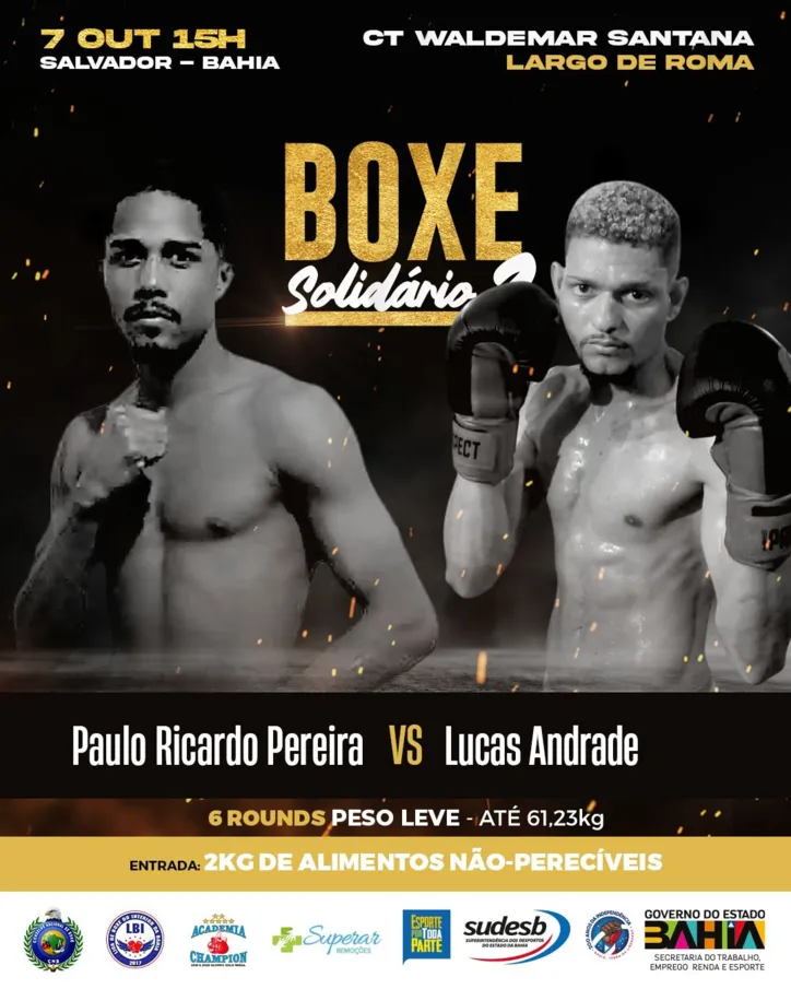 Confronto da 2° edição do Boxe Solidário