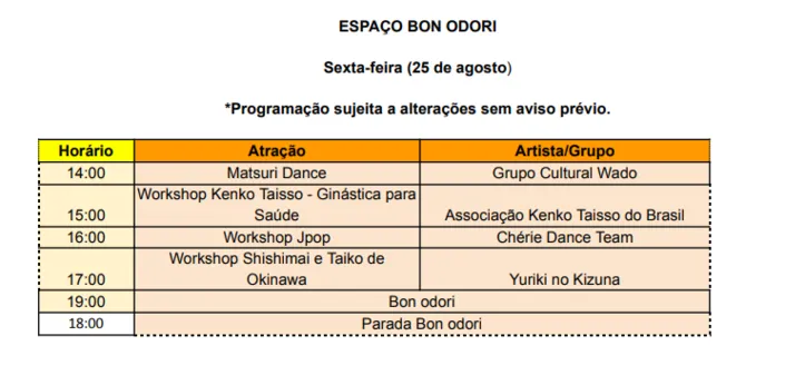 Espaço Bon Odori