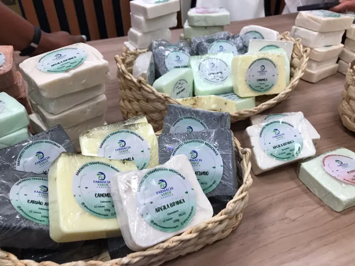 A Farmácia Verde é voltada para produtos naturais produzidos por mulheres quilombolas