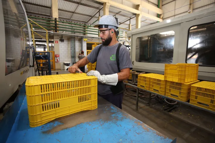 Linha de Produção da Central de Embalagem, em Alagoinhas