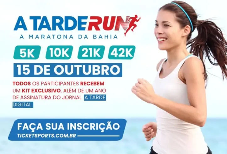 A Maratona da Bahia é uma realização do Grupo A Tarde, com organização da Viramundo, produção da Heads Events, apoio da Itaipava Arena Fonte Nova e patrocínio da Powerade e Crystal