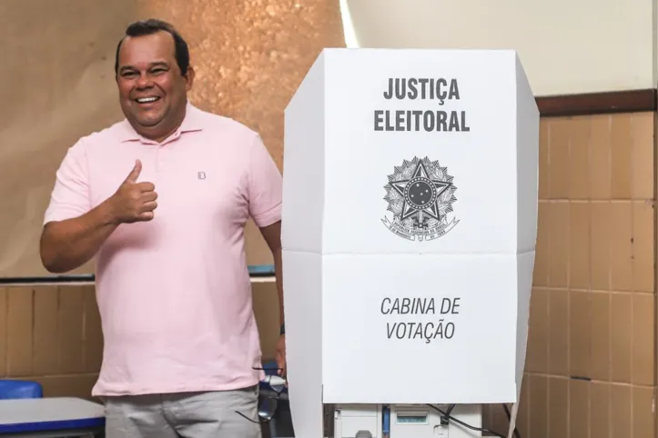 Geraldo Júnior após votação para o Conselho Tutelar