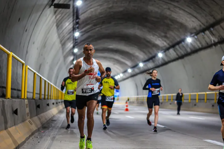 Renato durante uma corrida