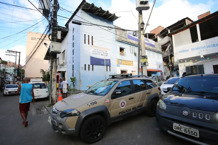 Instalações da base comunitária no bairro do Calabar