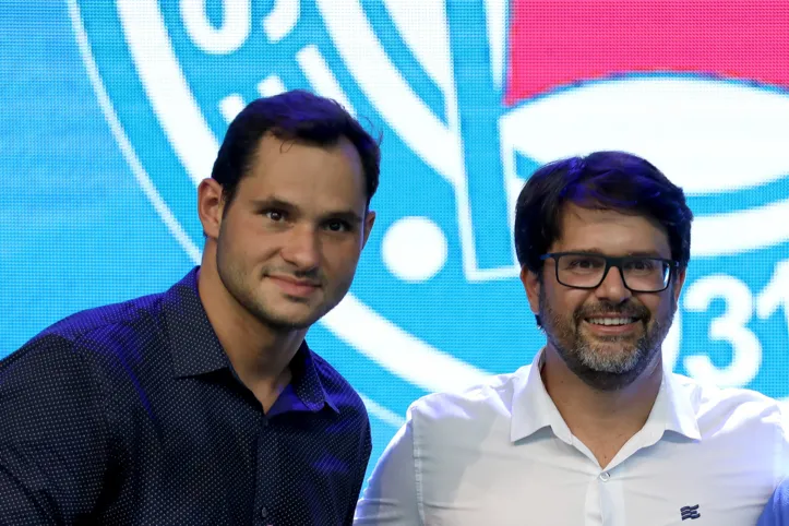 Vitor Ferraz (vice-presidente) e Guilherme Bellintani (presidente) foram os candidatos eleitos em 2020 e cumprem mandato até dezembro deste ano