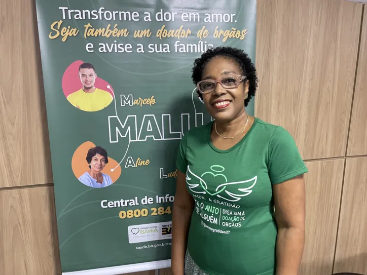 Coordenadora da Central de Transplantes da Secretaria da Saúde da Bahia, Regina Vasconcelos