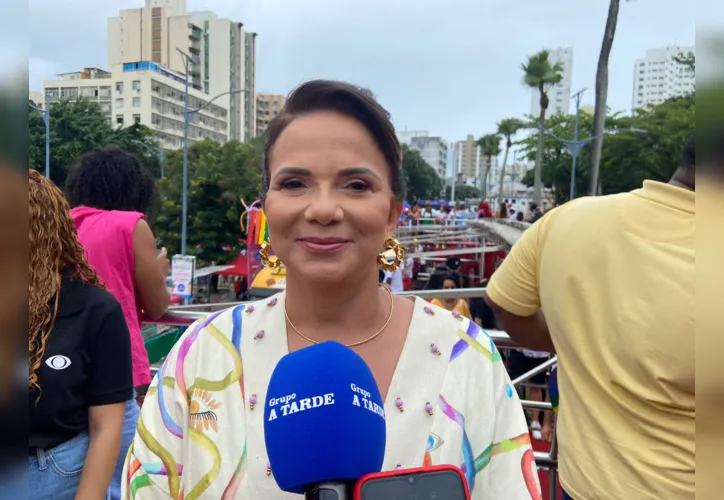 A promotora Márcia Teixeira é uma das madrinhas da Parada