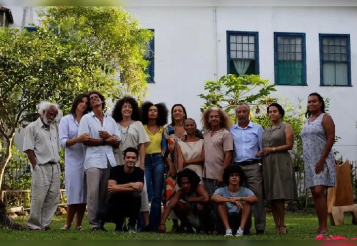 Equipe do filme “A Matriarca”, do cineasta baiano Lula Oliveira