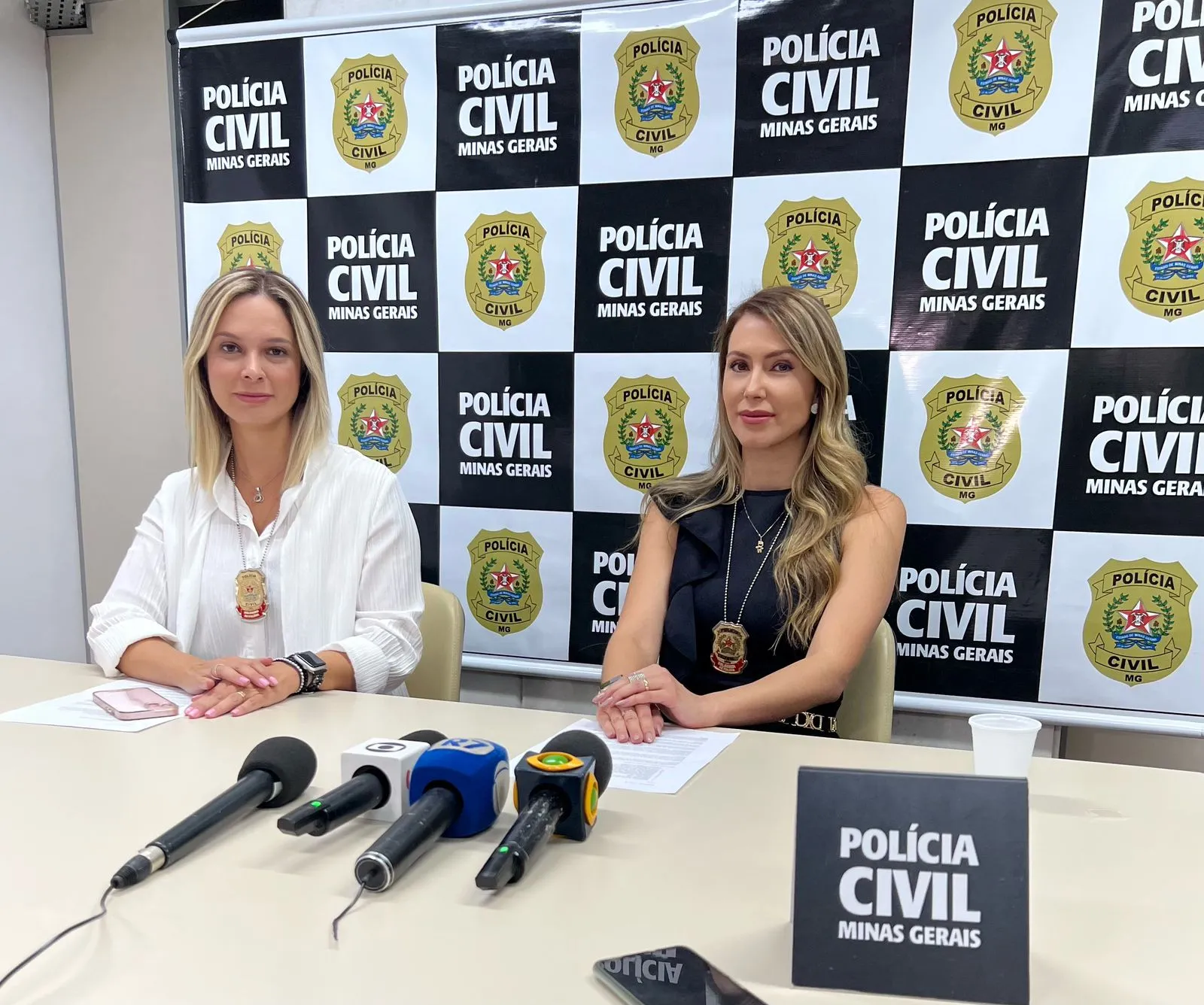 Delegada Larissa Mascotte, que preside o inquérito policial