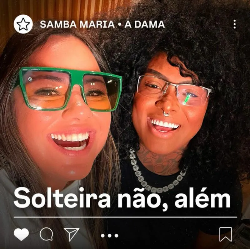 Imagem ilustrativa da imagem Samba Maria e A Dama lançam novo hit para o Carnaval