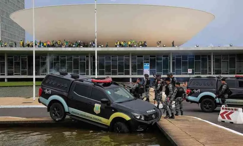 Rebelião durante atos do 8 de janeiro