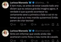 Larissa Manoela quebra o silêncio e fala sobre gravidez: "Vai vir"