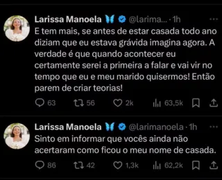 Larissa Manoela quebra o silêncio e fala sobre gravidez: "Vai vir"