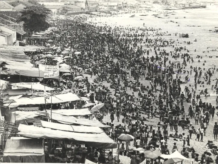 O largo e os ritos religiosos ajudaram a Festa de Bom Jesus dos Navegantes a persistir