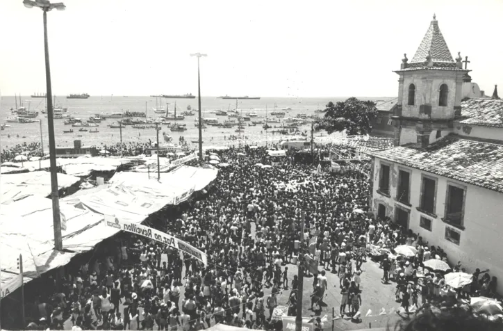 O largo e os ritos religiosos ajudaram a Festa de Bom Jesus dos Navegantes a persistir