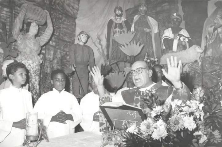 Artista plástico, o padre José Pinto impulsionou as manifestações culturais na Festa da Lapinha