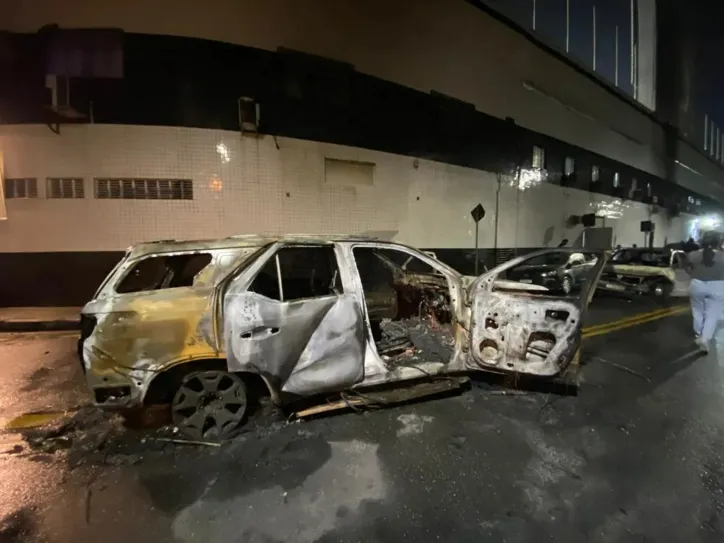 Carro do jogador Stiven Mendoza
