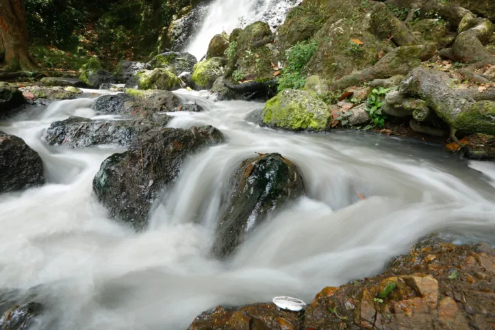 Cachoeira no Parque São Bartolomeu