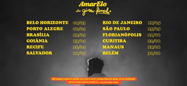 Imagem ilustrativa da imagem Emicida anuncia turnê final de “AmarElo" e show em Salvador