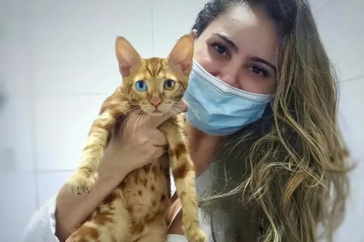 Médica veterinária, Diana Maria Castro