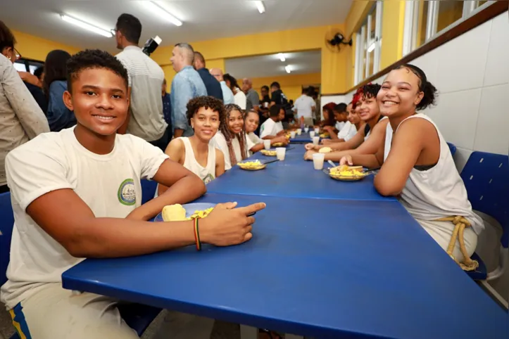 Será oferecida alimentação para todos os participantes