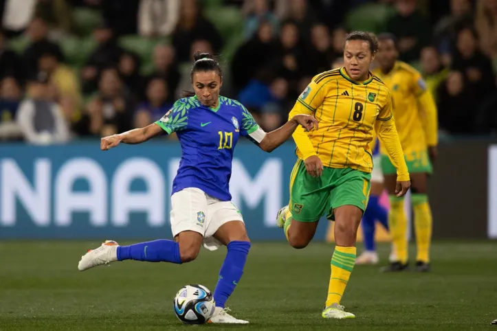 A seleção brasileira feminina decepcionou na Copa do Mundo