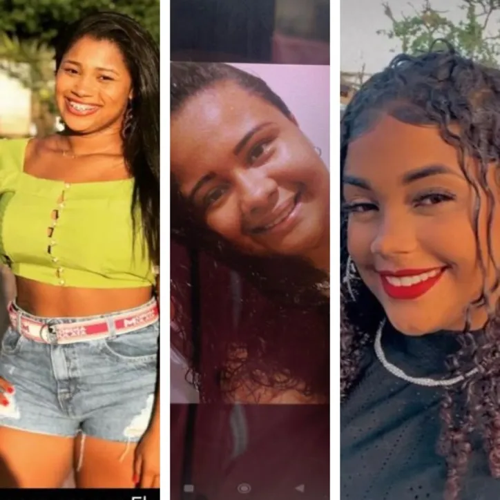 Flaviane, Hayala e Caroline, de 29, 32 e 17 anos, respectivamente