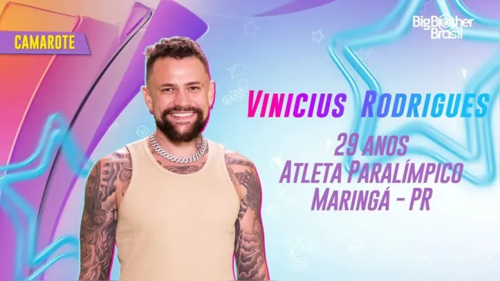 Vinicius Rodrigues é anunciado no BBB 24