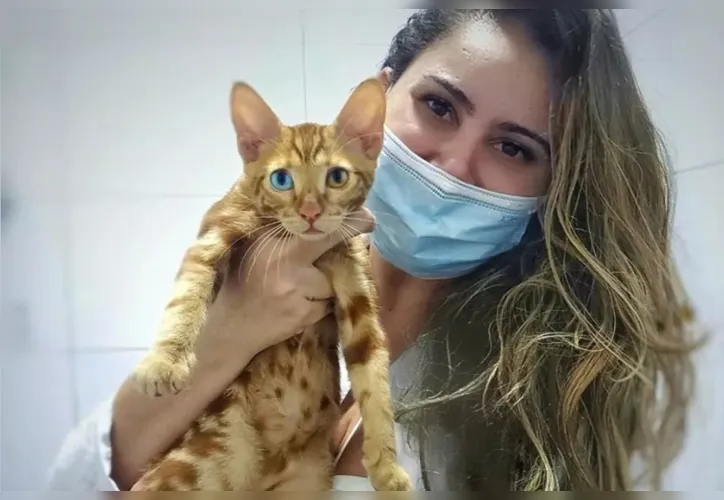 Médica veterinária, Diana Maria Castro