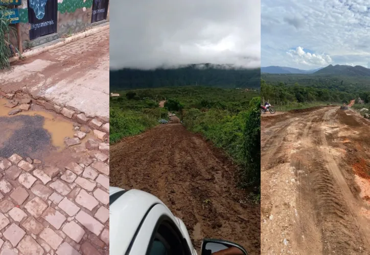 Chuvas fortes danificam as estradas vicinais do Vale do Capão