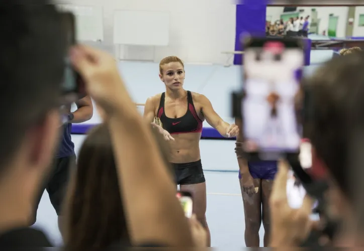 Jade Barbosa, ginasta do Time Brasil