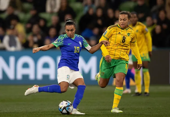 A seleção brasileira feminina decepcionou na Copa do Mundo