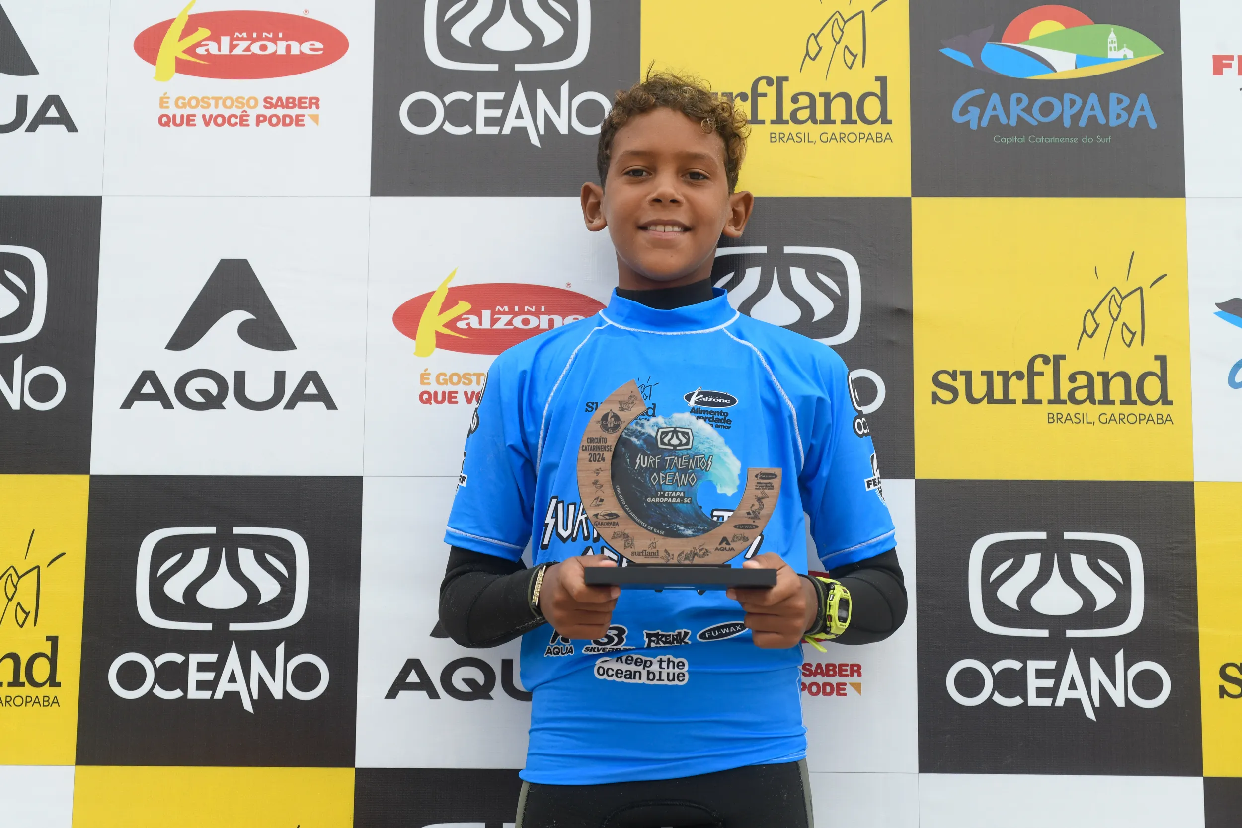 Baiano conquista título do "Surf talento"