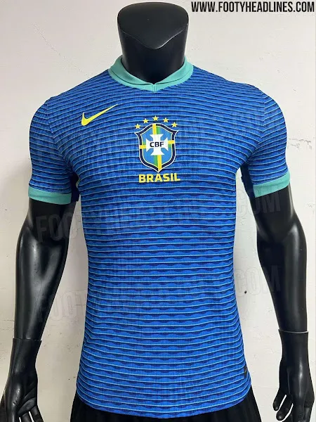 Nova camisa reserva da Seleção Brasileira