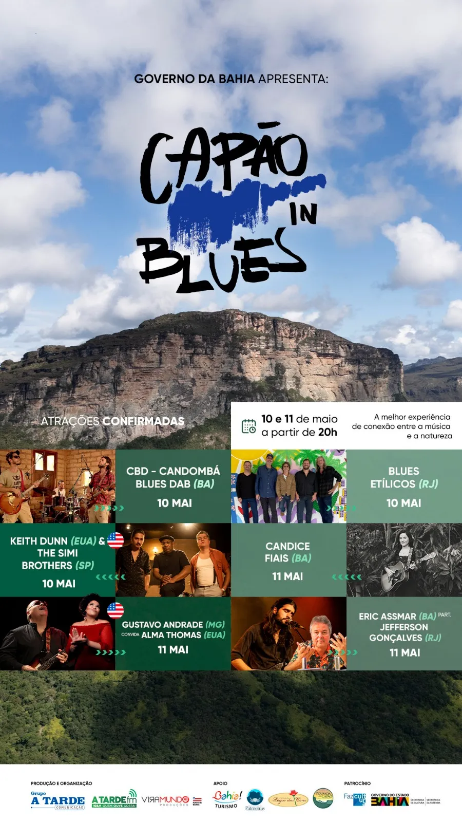 Imagem ilustrativa da imagem Capão In Blues impulsiona economia e turismo na Chapada