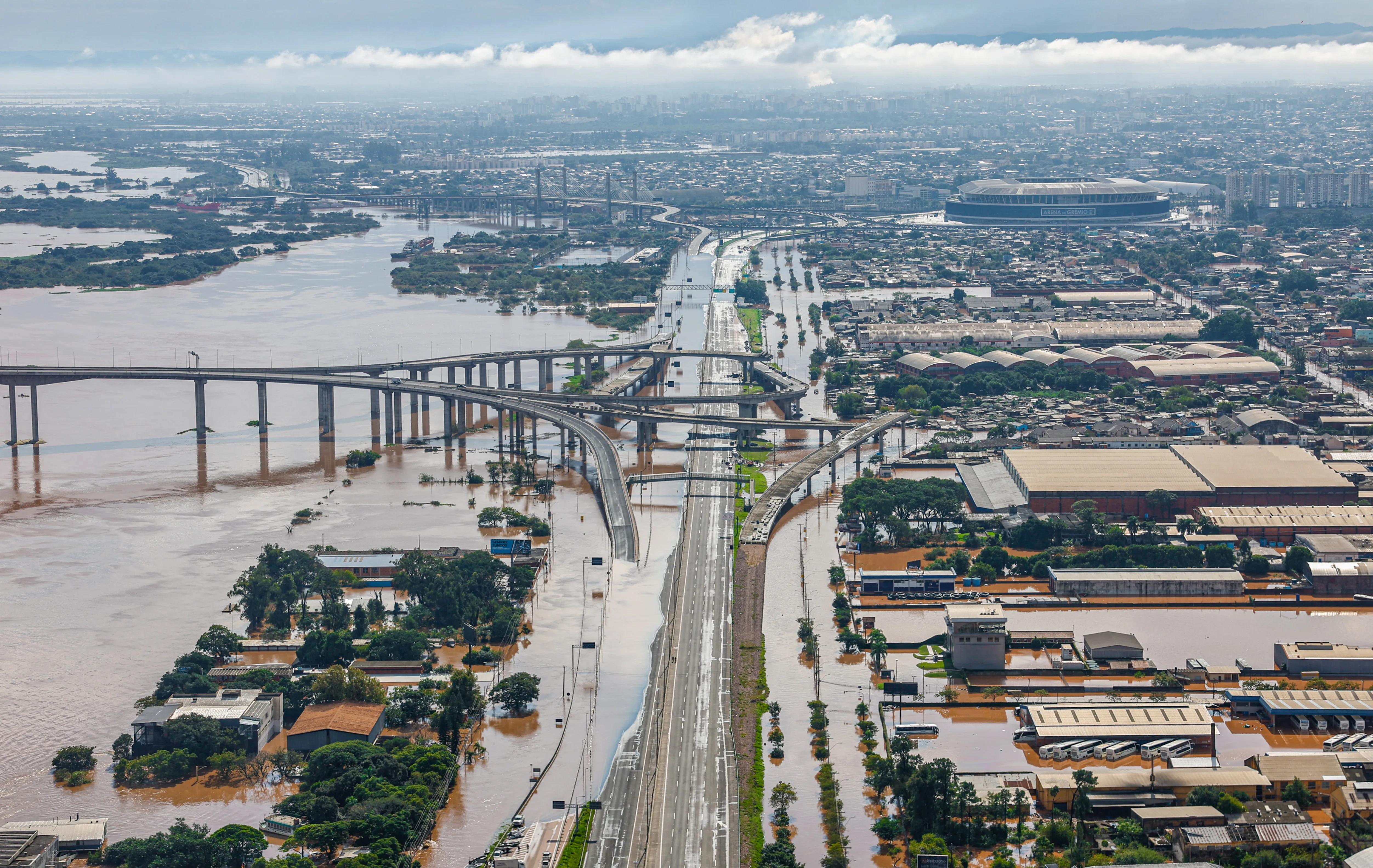 Chuvas no Rio Grande do Sul veja registros do cenário de devastação